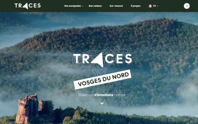 Création du site e-commerce de Traces Vosges du Nord