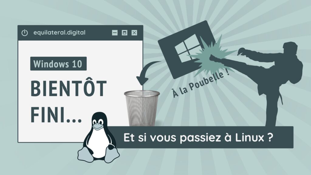 Fin du support de Windows 10 en octobre 2025 - Migration vers Linux